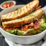 Garlic Butter BLT Sandwich Recipe