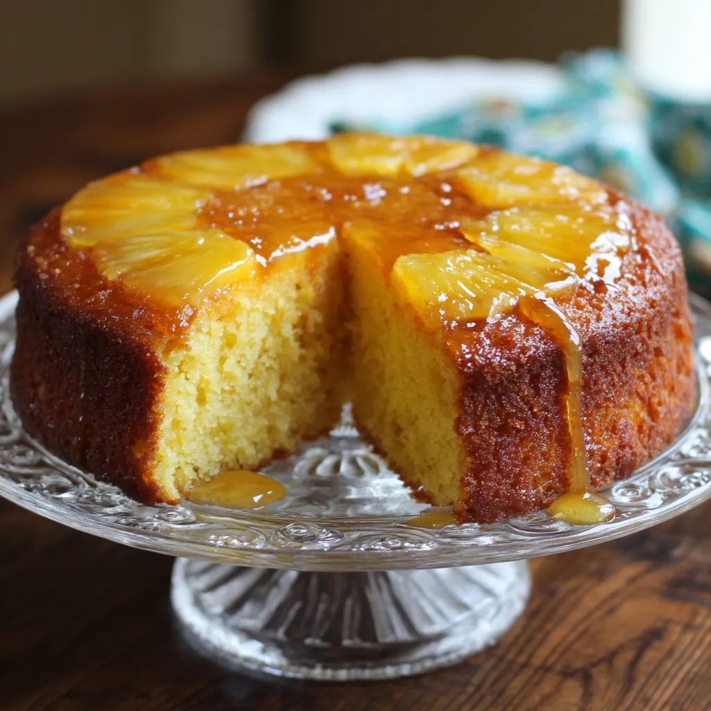 Pineapple Juice Cake