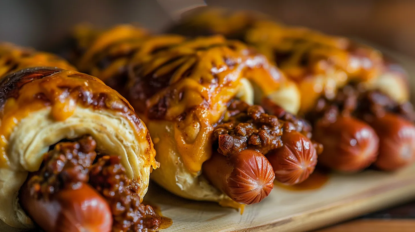 Fully Loaded Classic Chili Cheese Dog Casserole