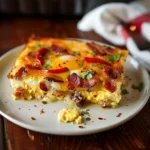 Bacon Egg Cheese Casserole
