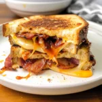 Bbq Bacon Stuffed Grilled Cheese