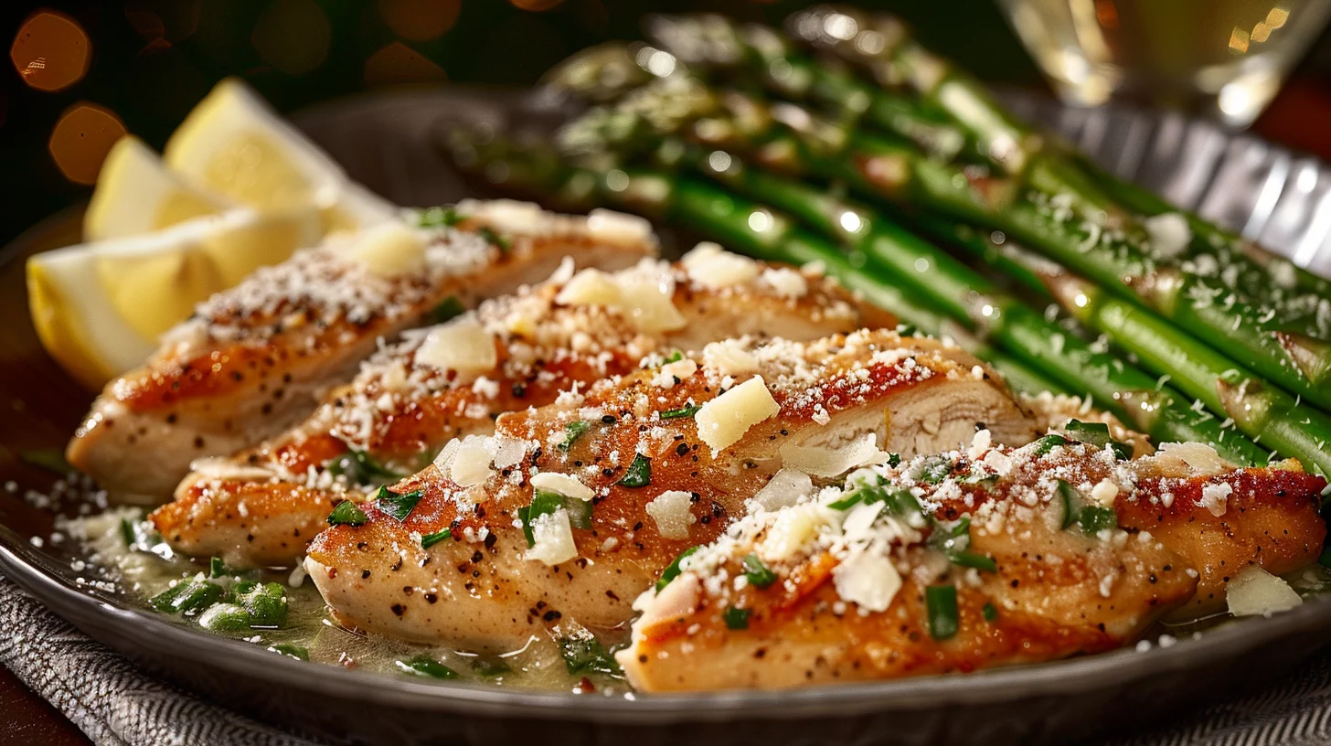 Caesar Chicken Asparagus