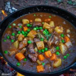 Campfire Stew With Venison and Veg