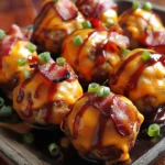 Cheddar Bbq Bacon Bombs