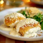 Chicken Pillows With Creamy Parmesan Sauce