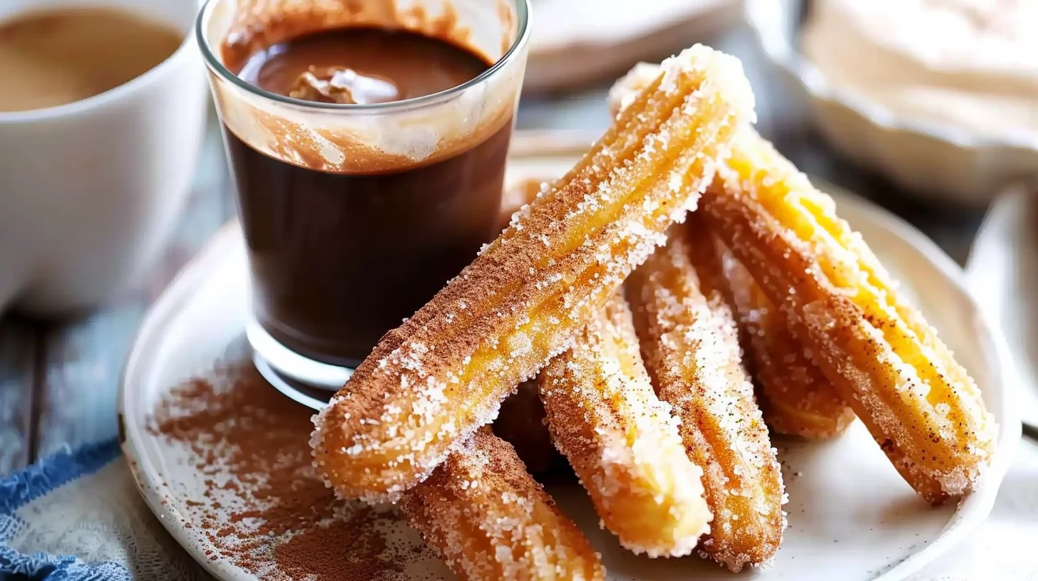 Churrodipped Champurrado