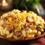 Creamy Smoked Sausage Mac and Cheese