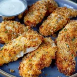 Crispy Air Fryer Ranch Parmesan Chicken Tenders