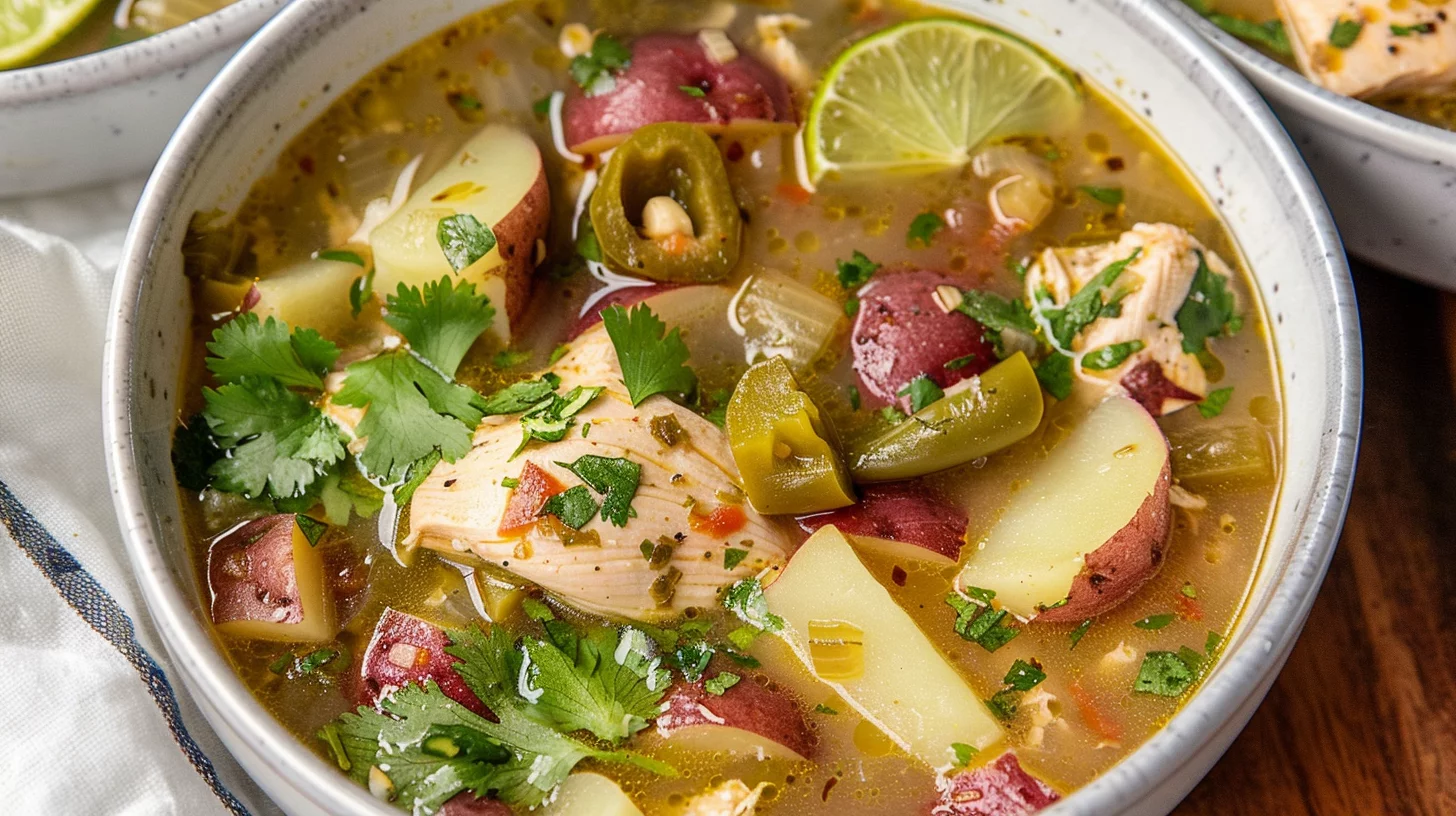Green Chile Chicken Stew