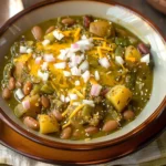 Green Chile With Beans and Potatoes
