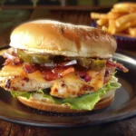 Grilled Bacon Bbq Chicken Sandwich
