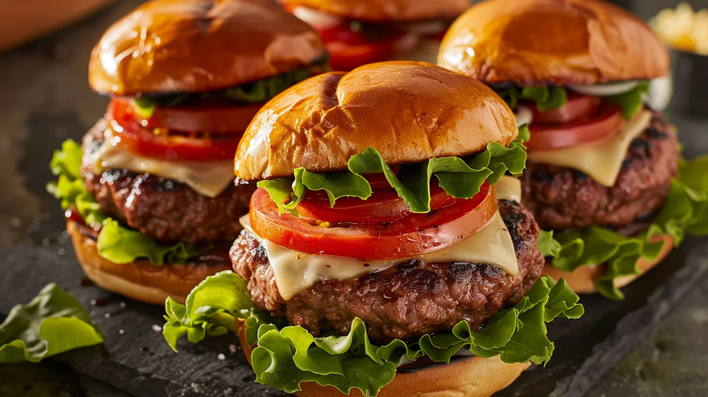 Ground Venison Burgers