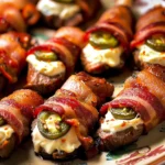 Jalapeño Cream Cheese-stuffed Venison Medallions