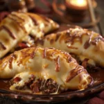 Loaded Bacon Cheeseburger Stuffed Calzone Bombs
