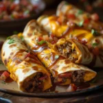 Loaded Bbq Bacon Cheeseburger Quesadilla Rolls