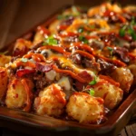 Loaded Bbq Bacon Tater Tot Casserole