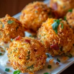 Loaded Ranch Chicken Bacon Jalapeño Cheese Balls