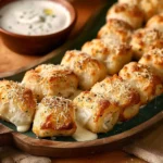 Loaded Ranch Chicken Bacon Pizza Roll Bombs