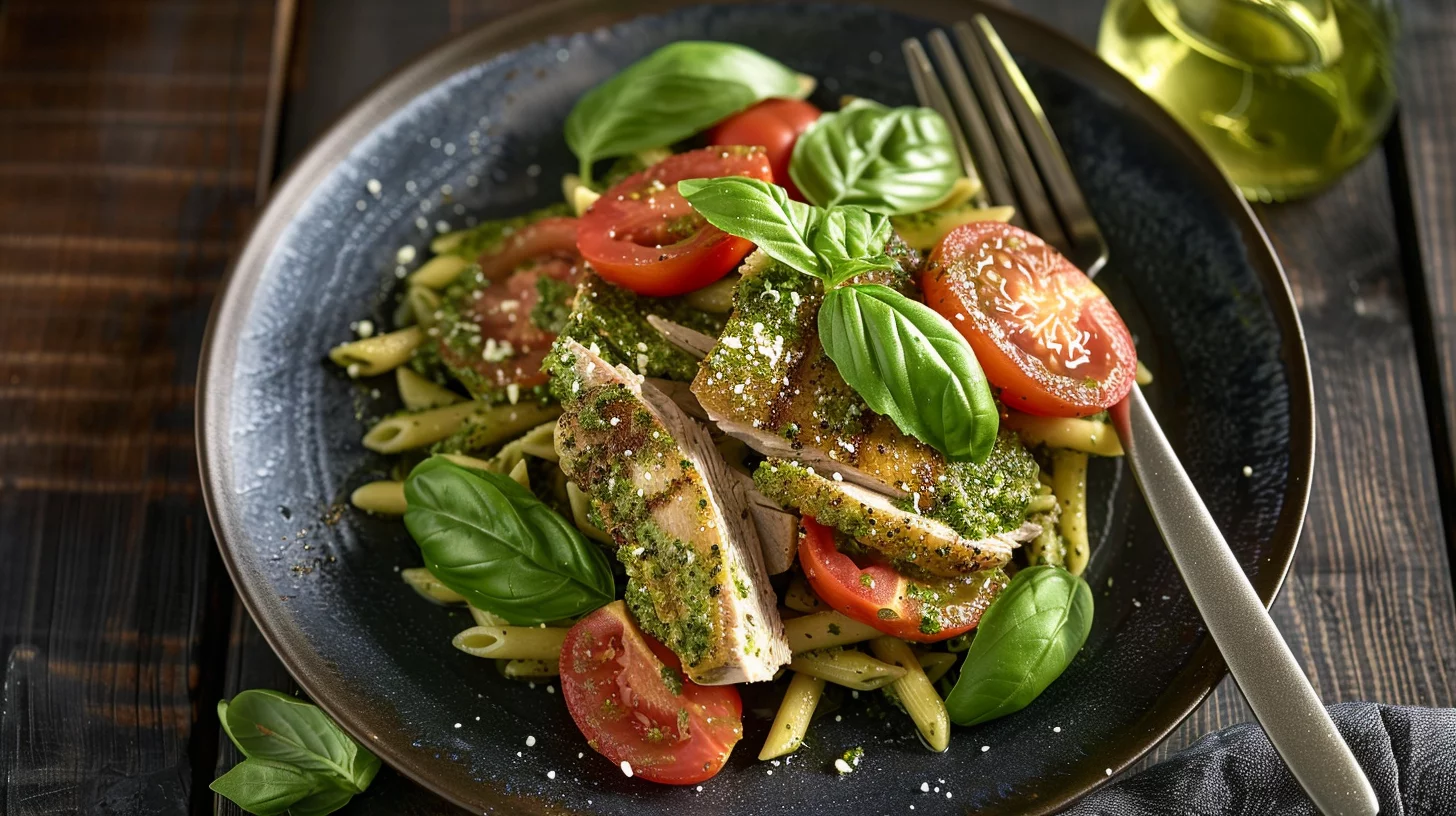 Pheasant Pesto Pasta