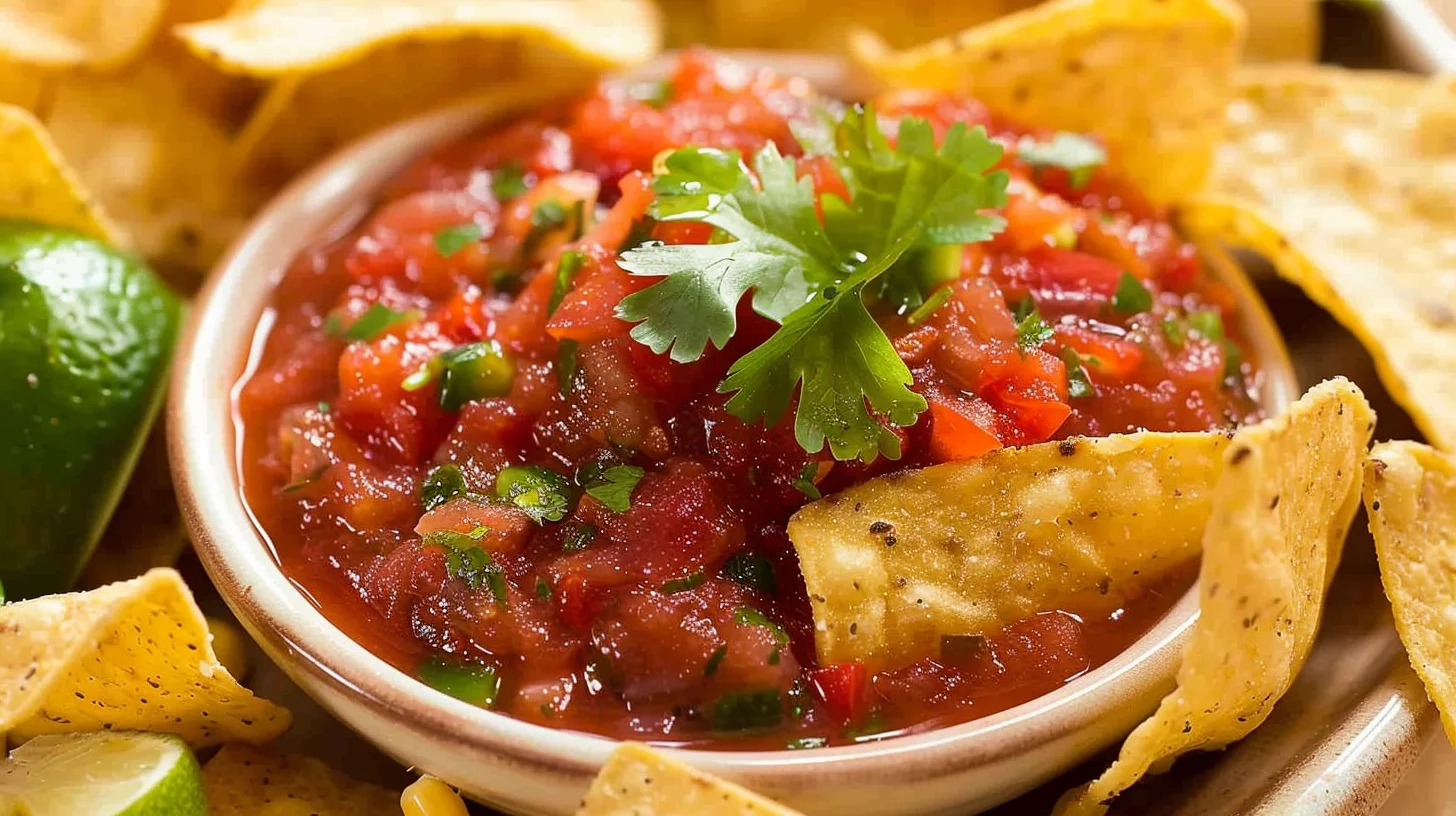 Restaurant Style Dipping Salsa