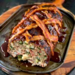 Smoky Jalapeño Popper Meatloaf