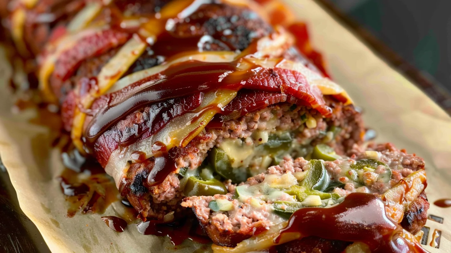 Smoky Jalapeño Popper Meatloaf