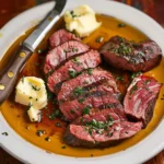 Smoky Venison Backstrap With Herb Butter