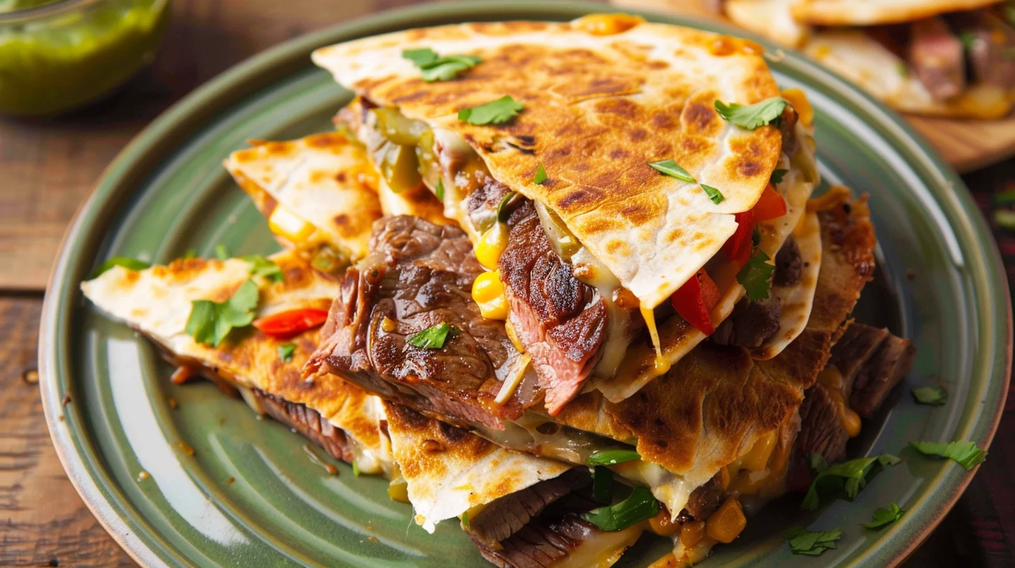 Steak and Cheese Quesadillas