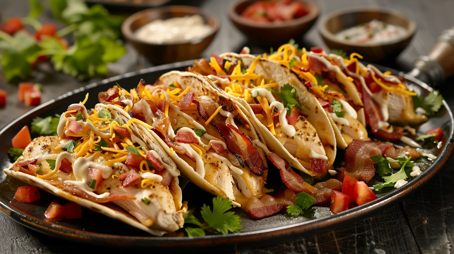 Taco-stuffed Chicken Breasts With Bacon