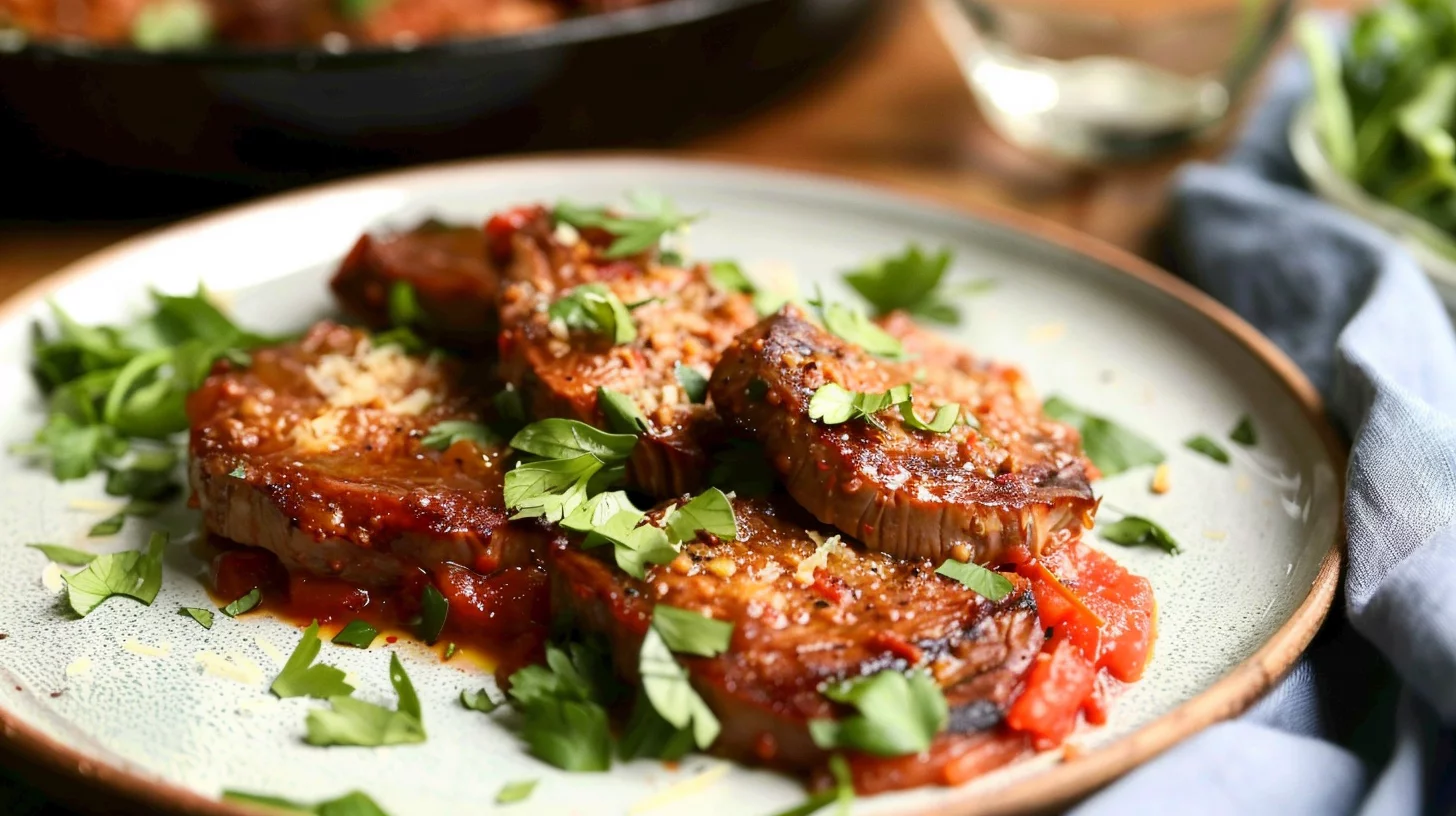 Venison Parmesan Chickenstyle