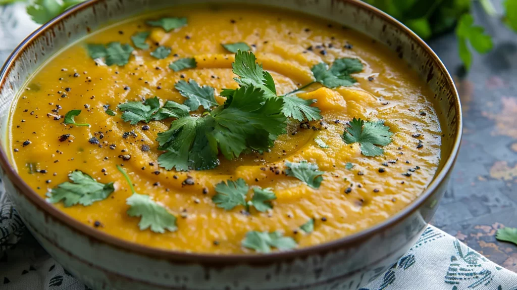 Anti Inflammatory Pumpkin and Sweet Potato Soup