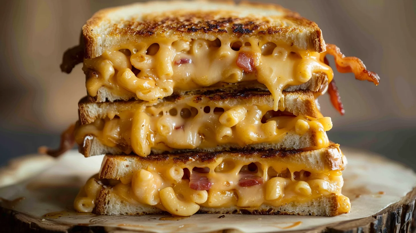 Bacon Mac 'n' Cheese Grilled Cheese