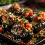 Baked Beef Chiles Rellenos