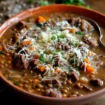 Beef and Lentil Soup