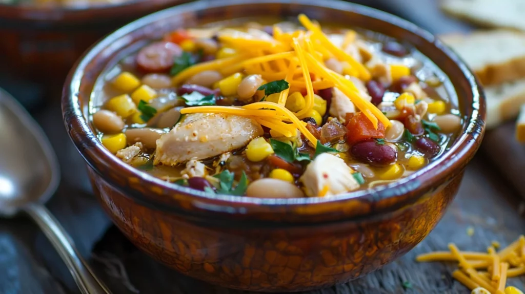 Cajun White Chicken Chili
