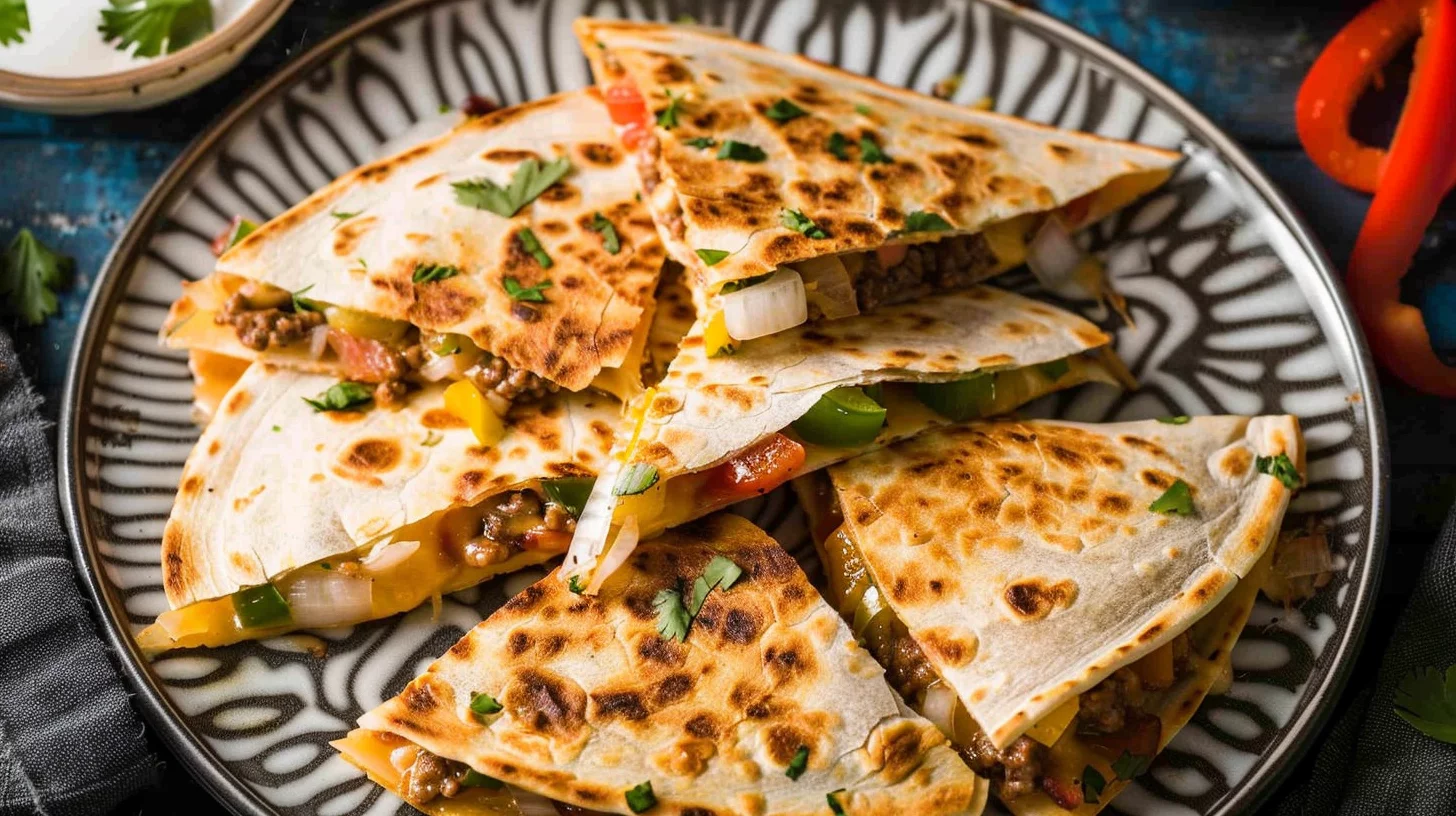 Cheese Beef Quesadilla