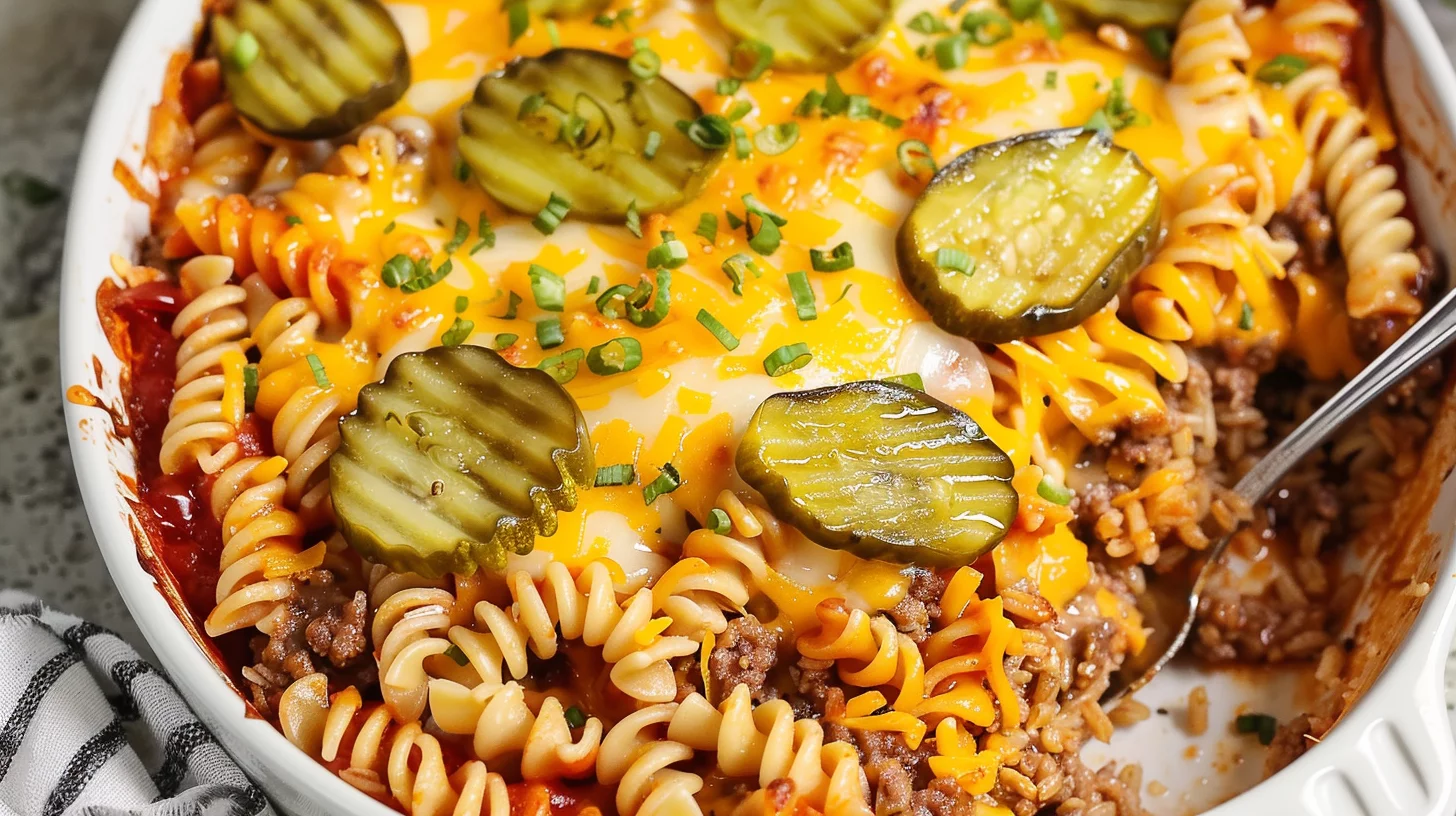 Cheeseburger Casserole
