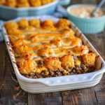 Cheeseburger Tater Tot Casserole