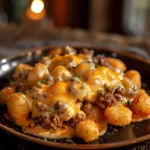 Cheeseburger Tater Tots Casserole