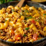 Cheesy Taco Pasta