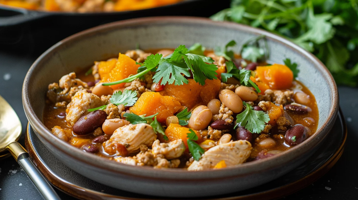 Chicken Chili With Pumpkin
