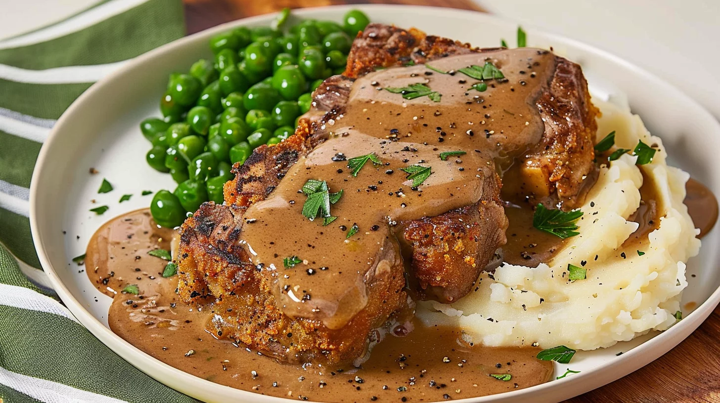 Classic Country Fried Steak With Gravy