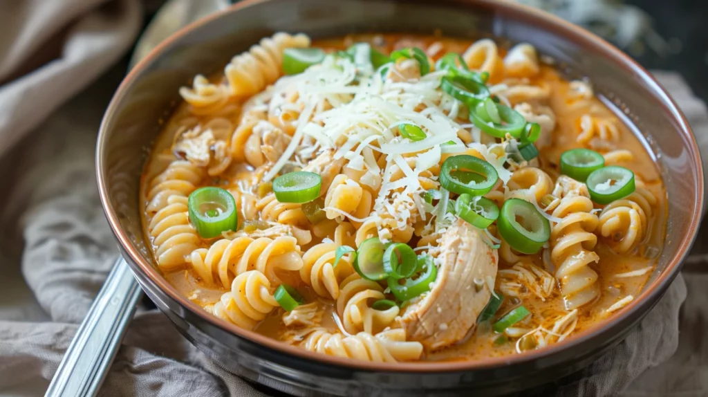 Creamy Cajun Chicken Pasta Soup