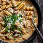 Creamy Cajun Chicken Pasta Soup