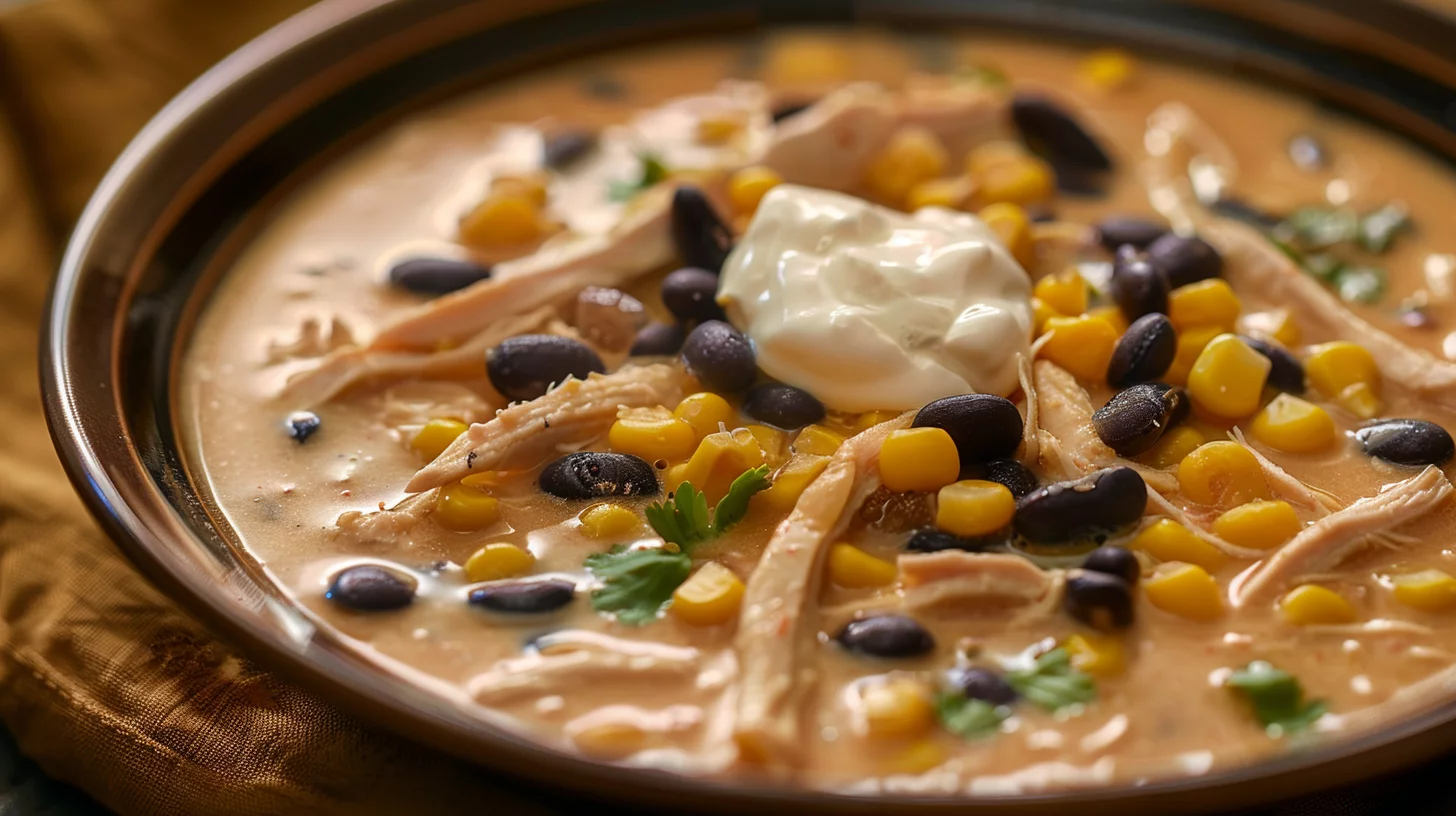 Creamy Chicken Tortilla Soup