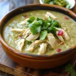 Creamy Green Enchiladas Chicken Soup