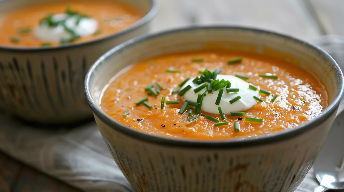Creamy Sweet Potato Soup Recipe