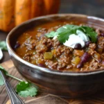 Crock Pot Pumpkin Chili Recipe