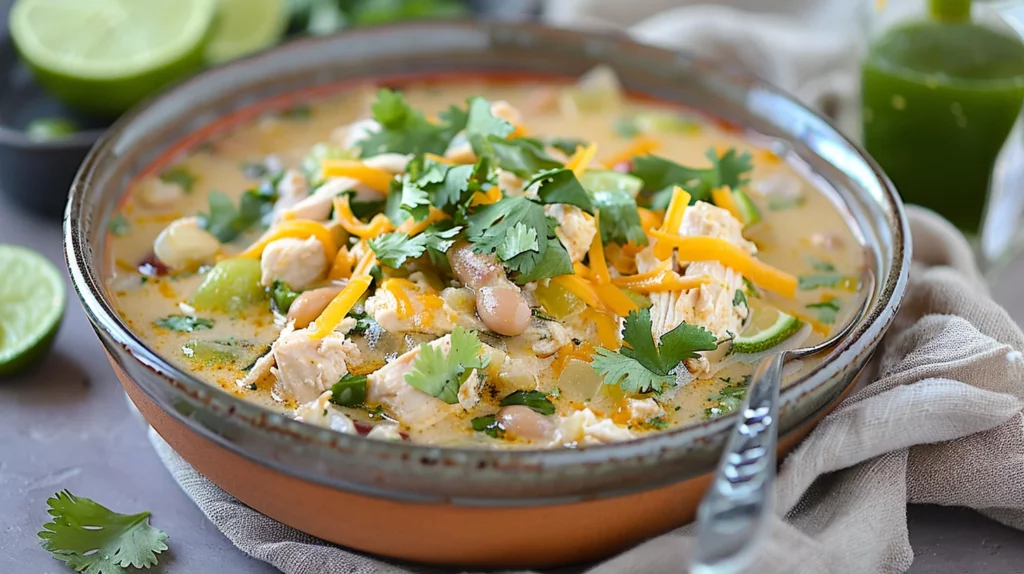 Crock Pot White Chicken Chili