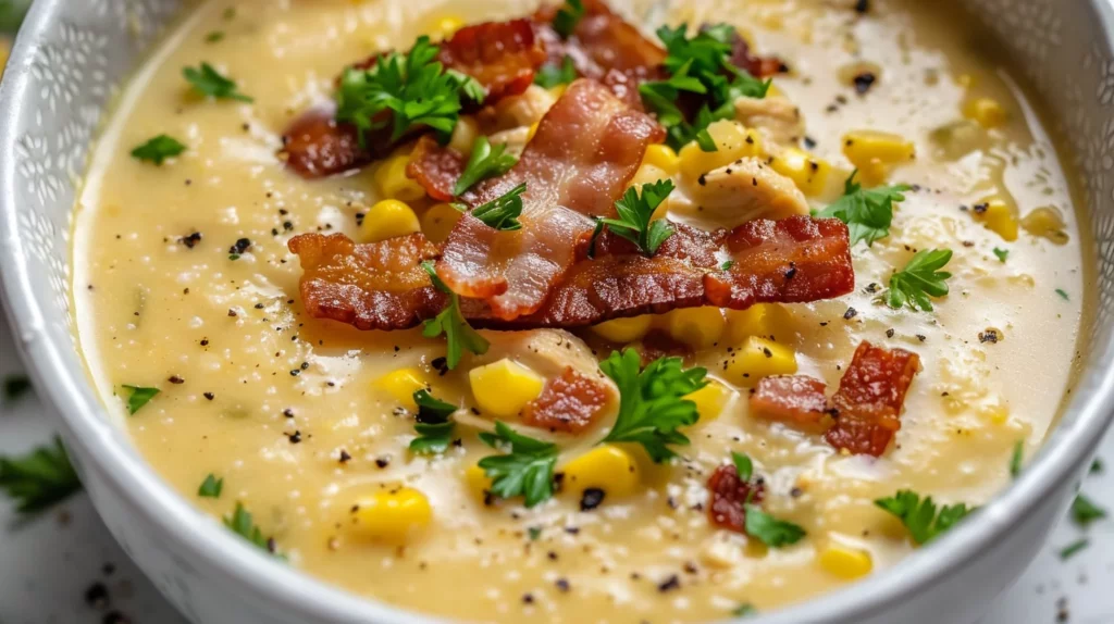 Crockpot Chicken Corn Chowder